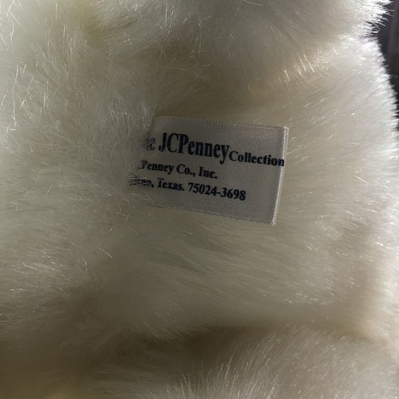 Vintage JC Penny Plush Large 24” White Rabbit Pajama Stuffed Bunny Animal Easter - Picture 5 of 12